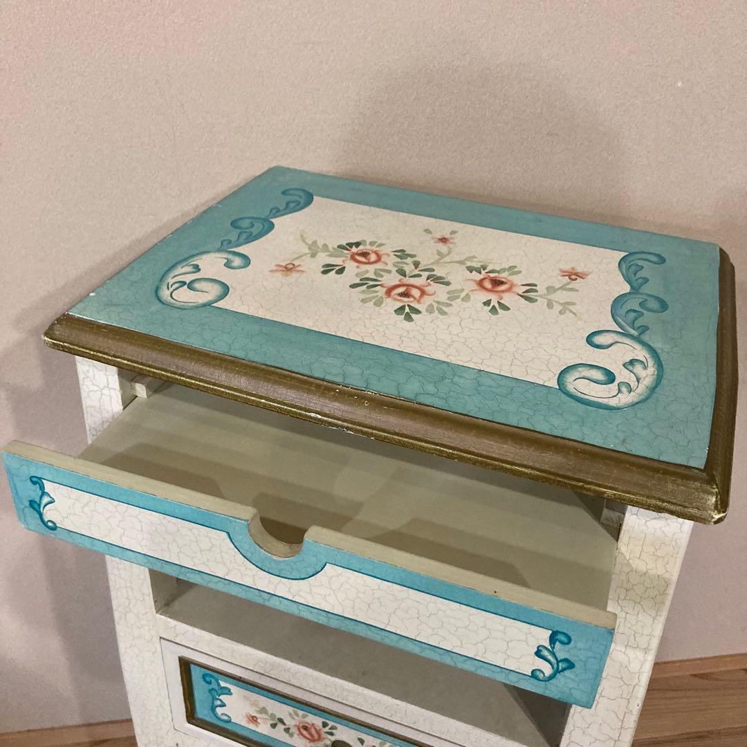 ロココ調 キャビネット 猫足 家具 収納 タンス インテリア おしゃれ かわいい