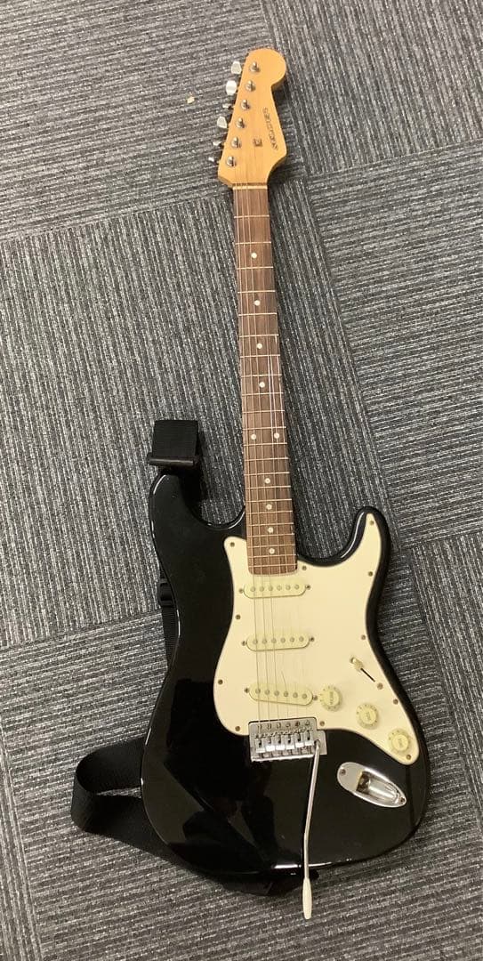 Selder エレキギター ホワイト&ブラック