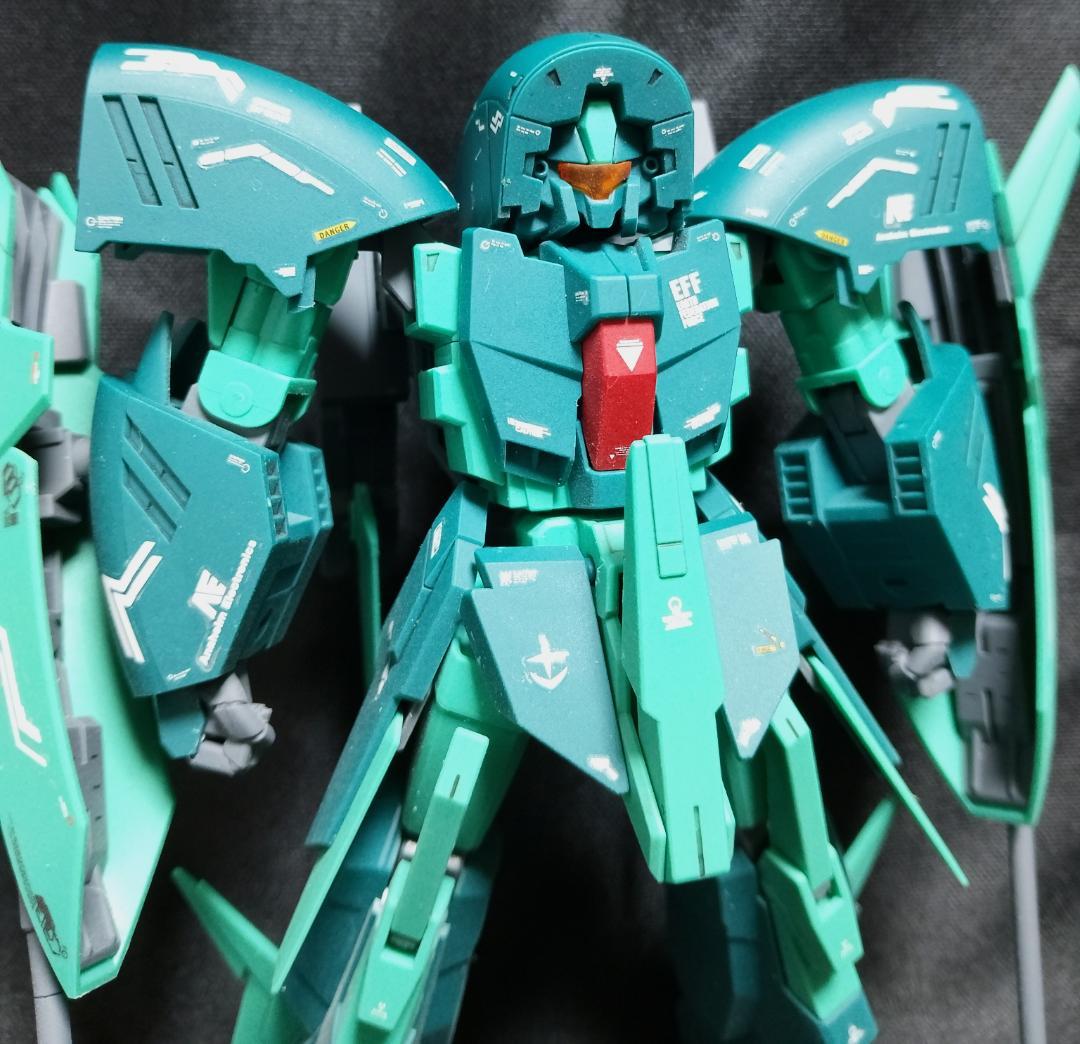 完成品 HGUC 1/144 アンクシャ 組立て済 ガンダムユニコーン ジャンク