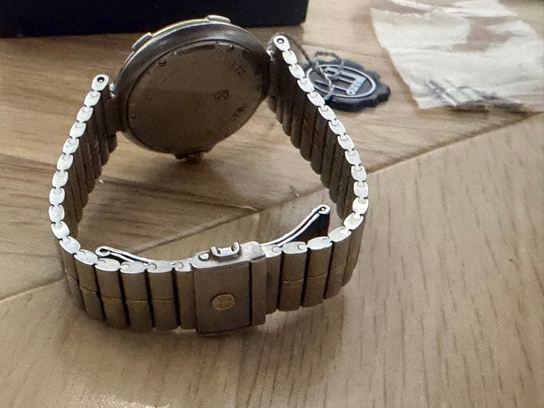 良品 ダンヒル ミレニアム 200Mダイバー クォーツ メンズ 腕時計 コンビ