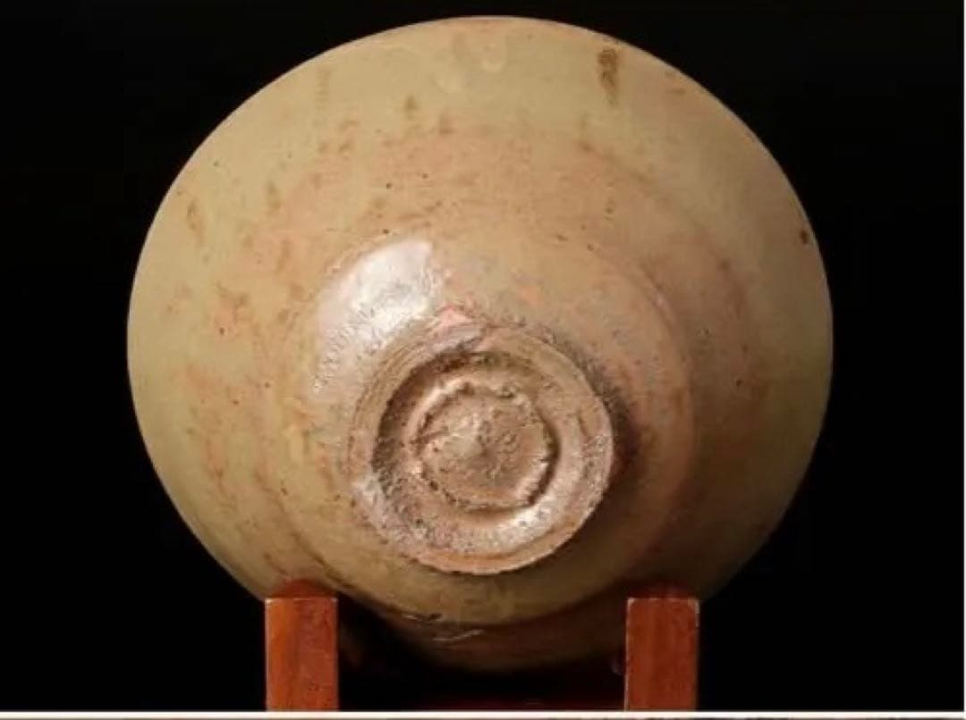 【最高傑作！二重箱 仕覆付】 寺垣外 杉本貞光 蕎麦茶碗 茶道具