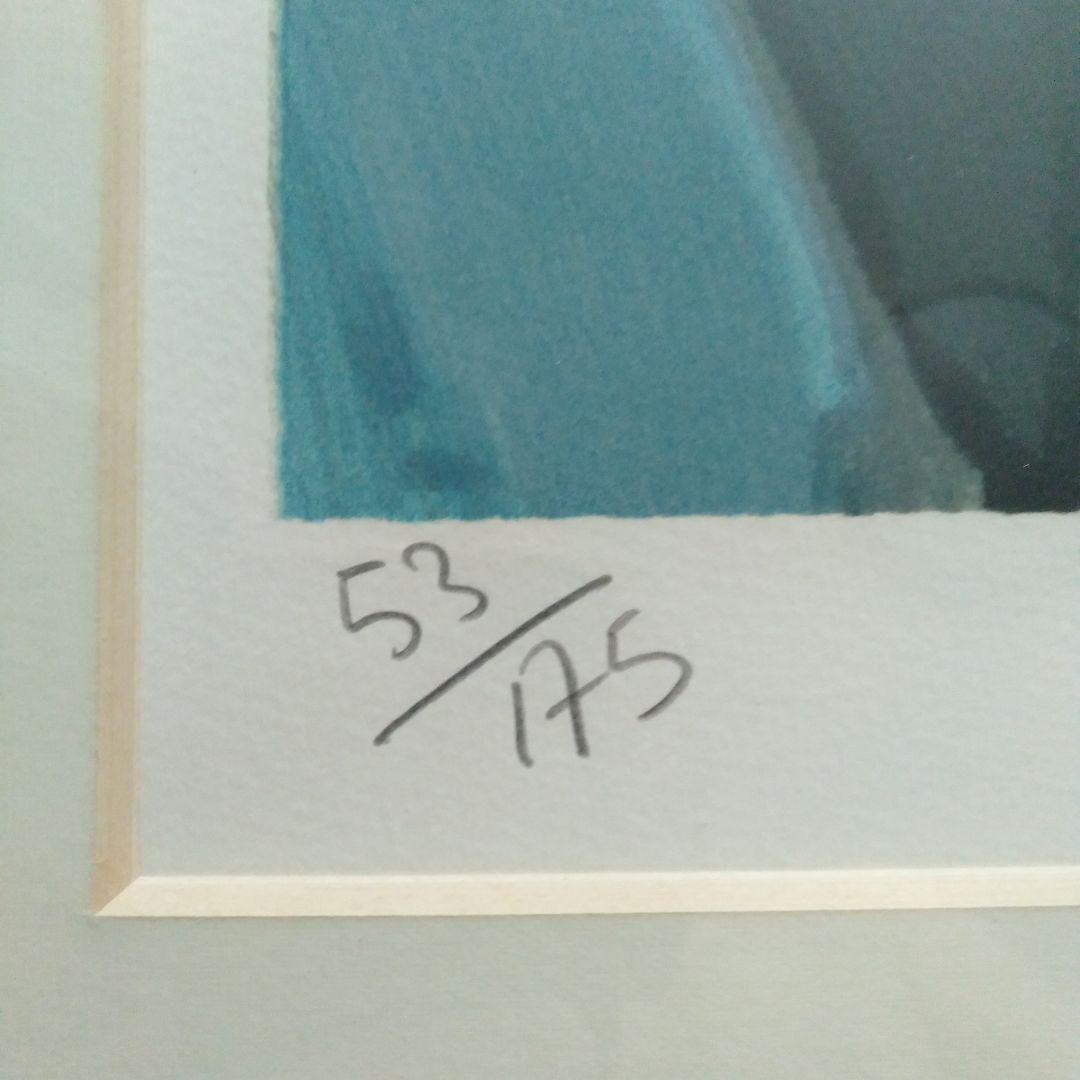 キリチ（ジャン・クロード・キリチ）サントランの朝　大型絵画　53/175