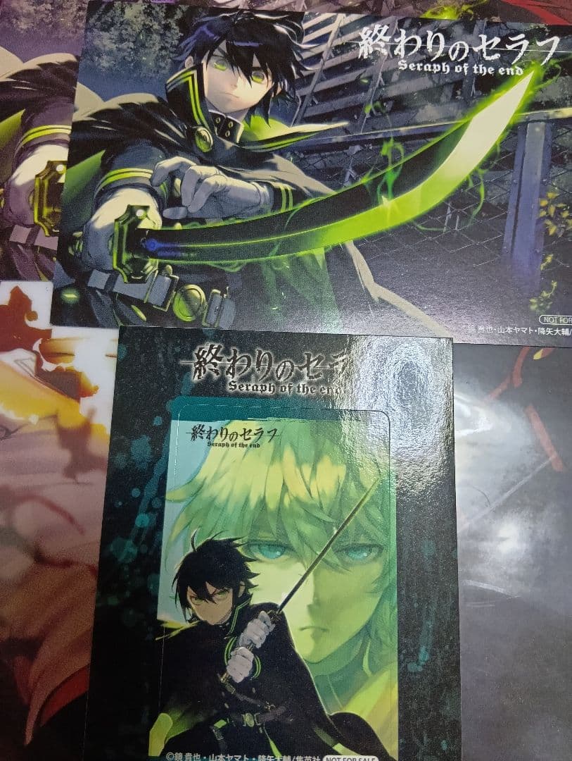 終わりのセラフグッズセット　百夜優一郎　ミカエラ　一瀬グレン