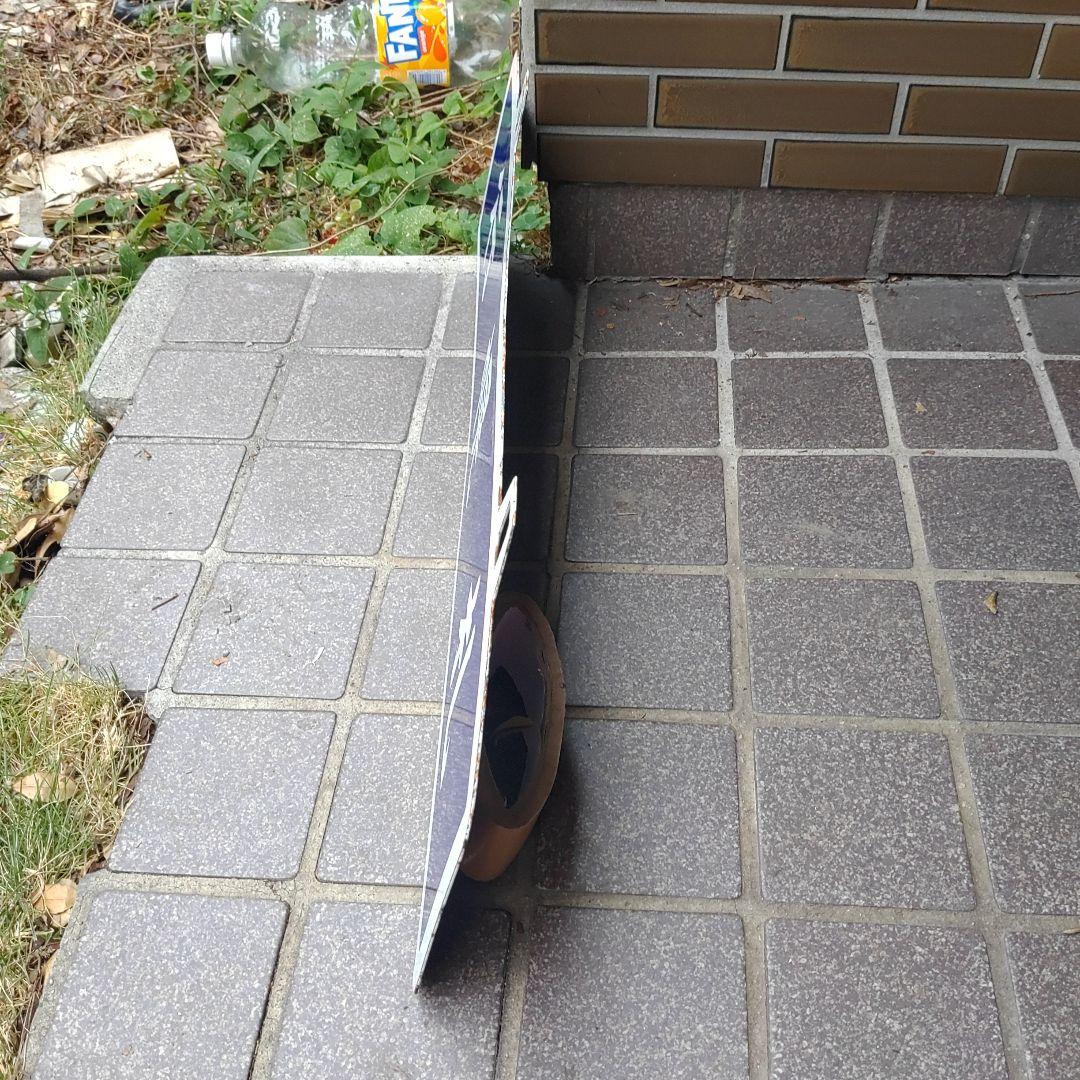 【鉄道サボ　行先板】（表）札幌行（裏）小樽行