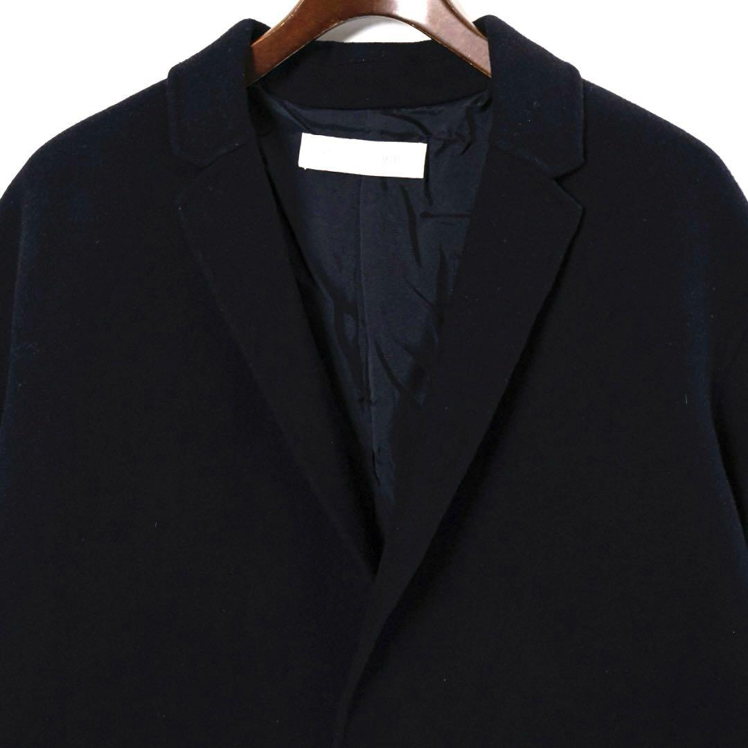 H4154-138◾️ギャルリーヴィー　チェスターコート　カシミア混ウール