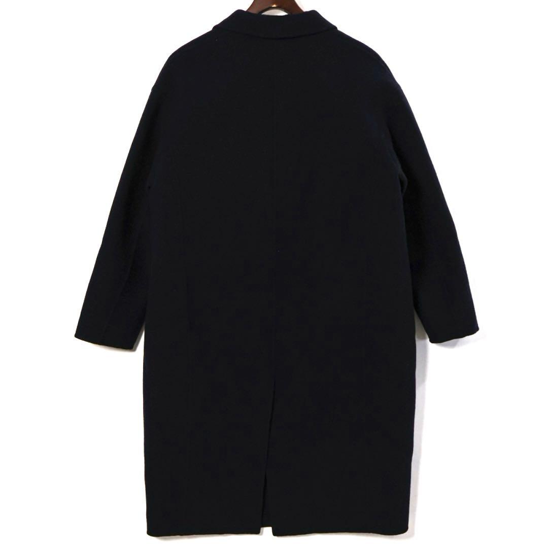 H4154-138◾️ギャルリーヴィー　チェスターコート　カシミア混ウール