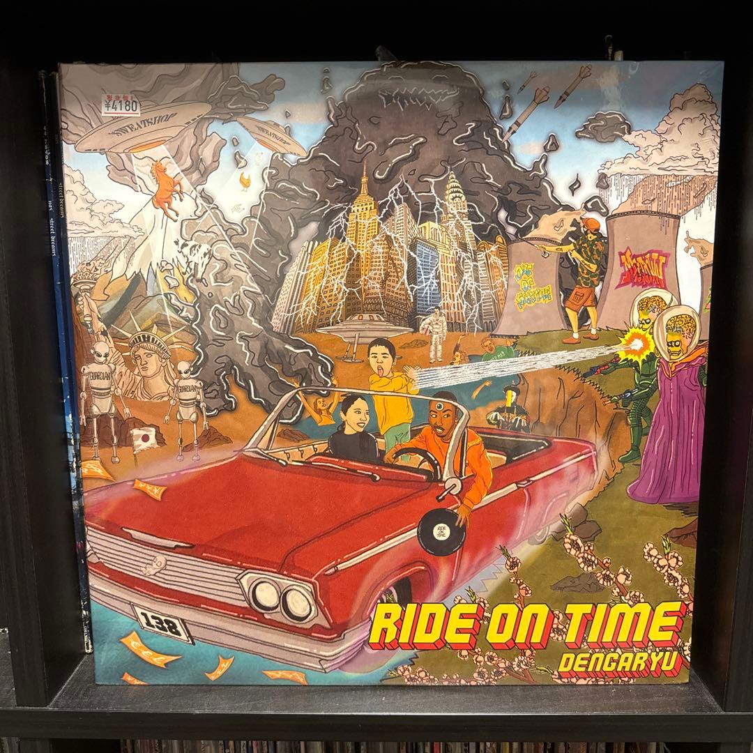 【レコード】田我流／RIDE ON TIME