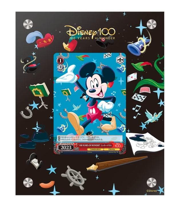 ヴァイスシュヴァルツ ディズニー100周年 プラチナカード　ミッキー
