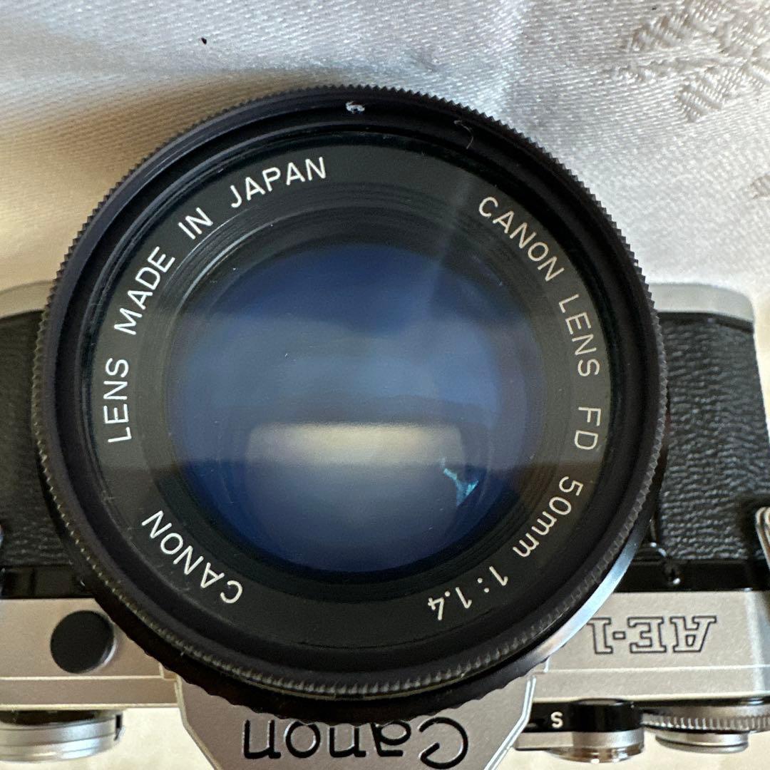 Canon AE-1 フィルムカメラ レンズ2本付き