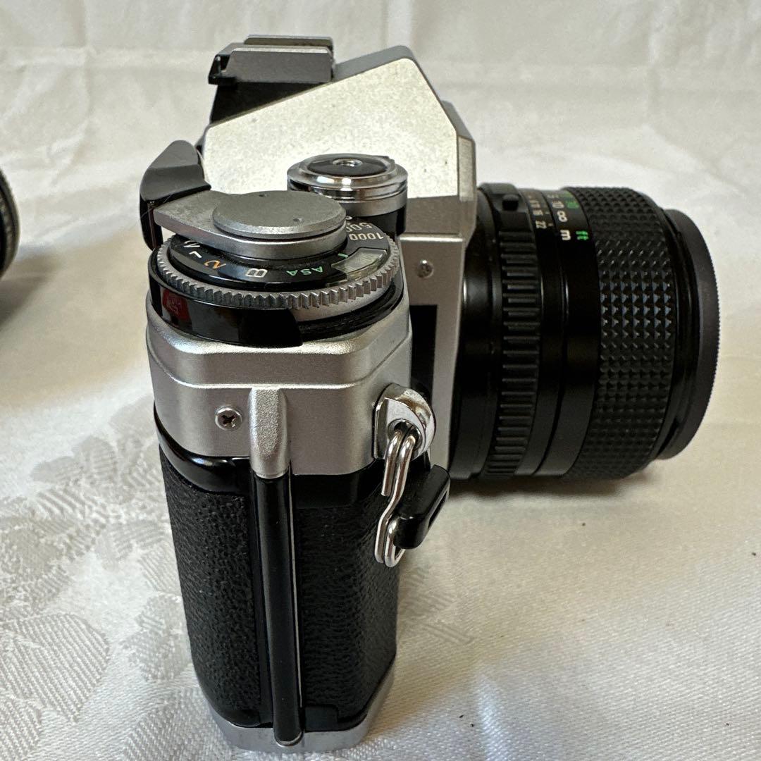 Canon AE-1 フィルムカメラ レンズ2本付き