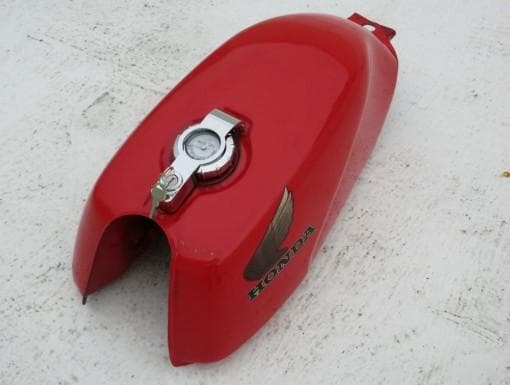 新品 CB400N CB750F CBX1000 ゲージ付 タンクキャップ 白