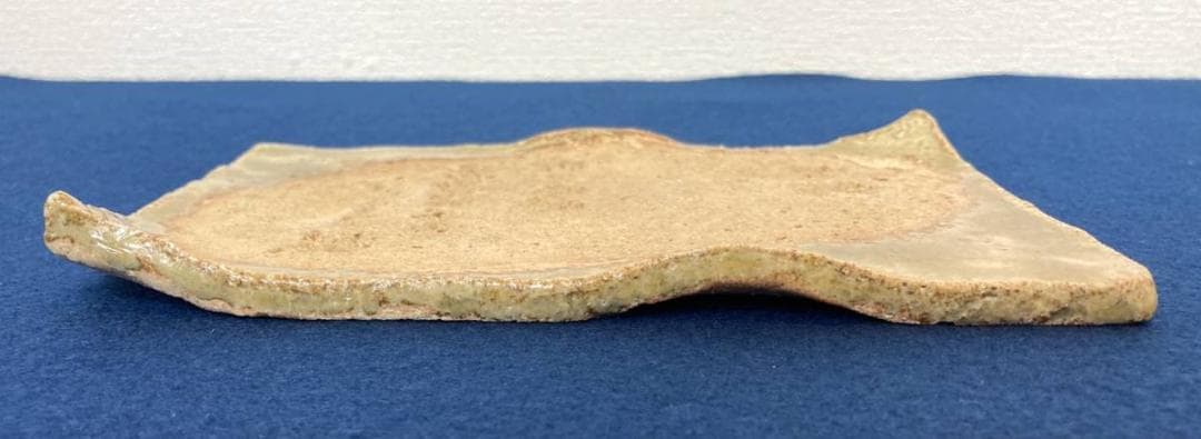 【額皿】中川一辺陶 造「木の葉燿変皿」雲井窯 共箱：食器 器 滋賀県