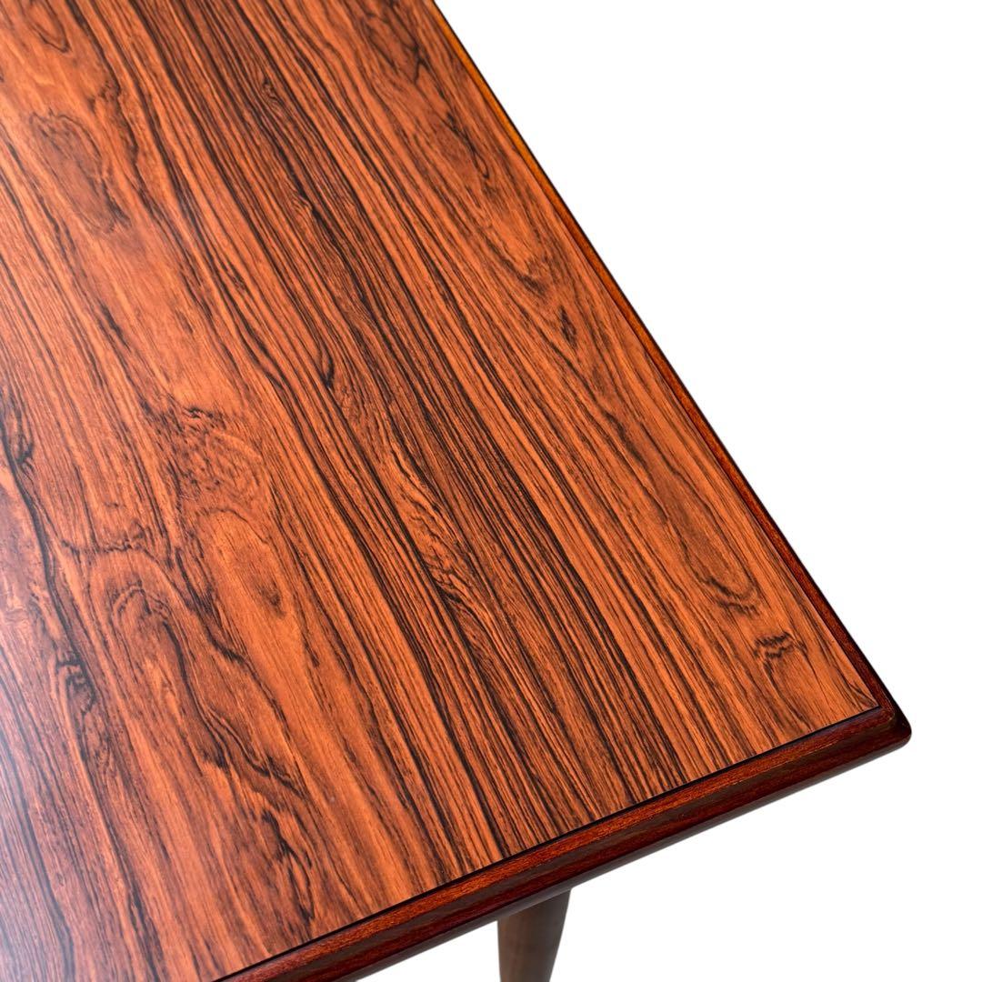 HR625木目が美しい 【希少デザイン】秋田木工　北欧テイストダイニングテーブル