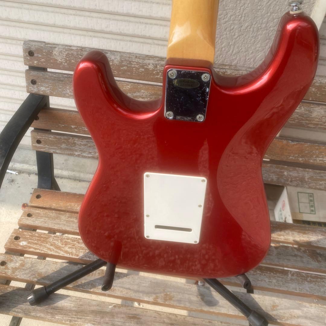 BUSKER'S エレキギター レッド