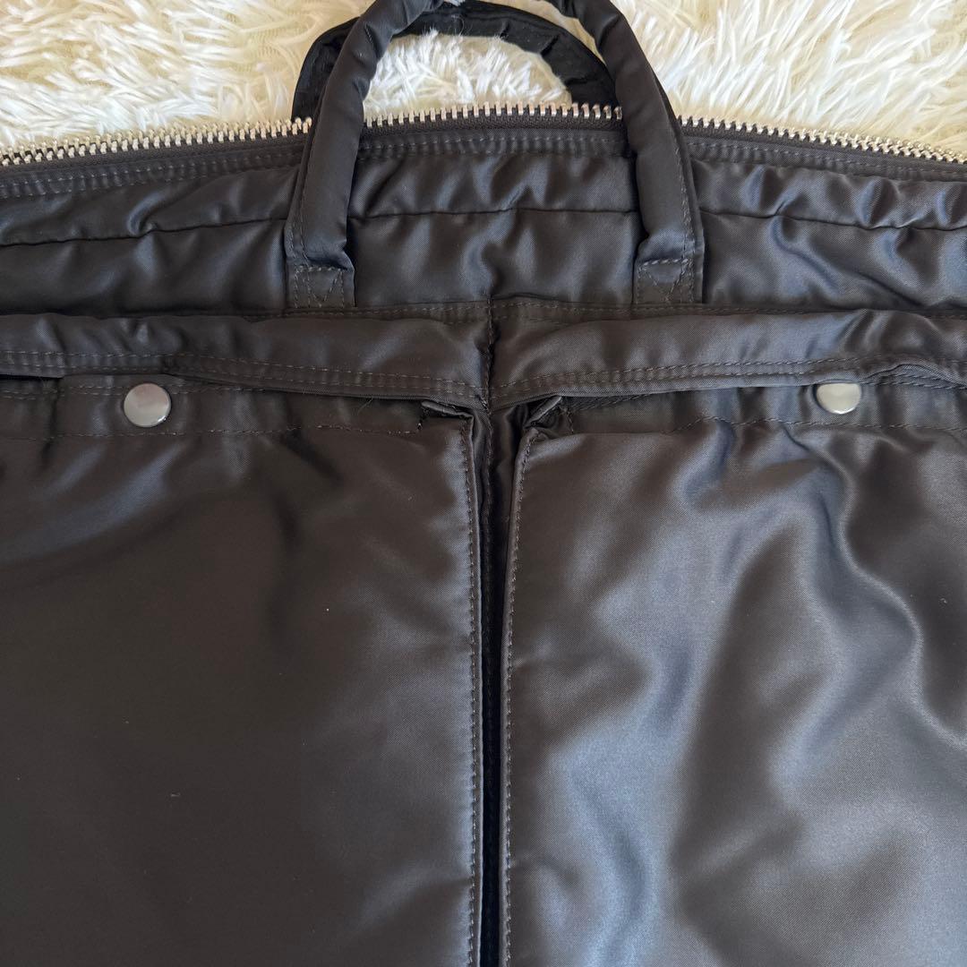 【美品】ポーター　タンカー　2way　ブリーフケース　ビジネスバッグ　黒
