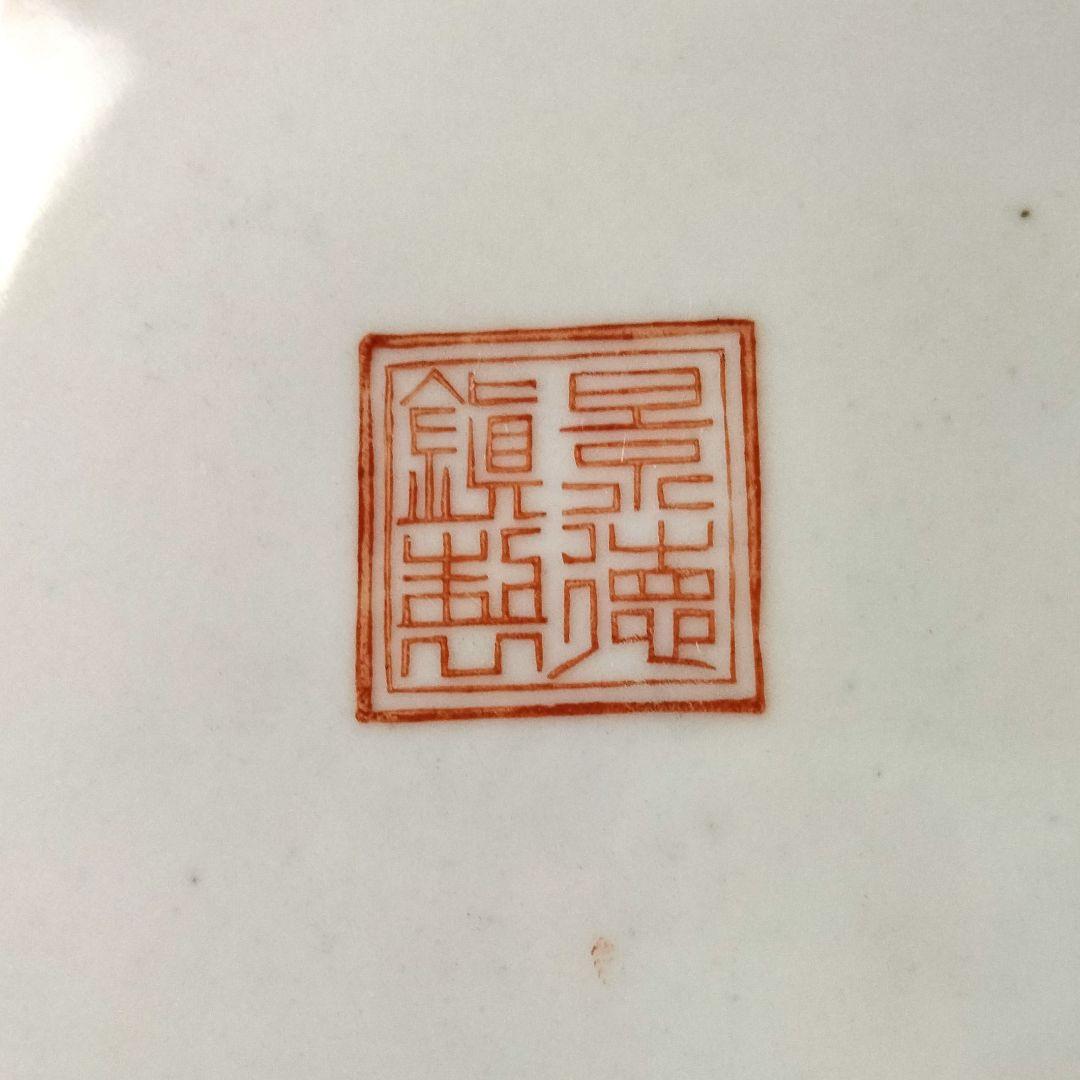 Ｘ291　時代品　中国粉彩花瓶　特大作品