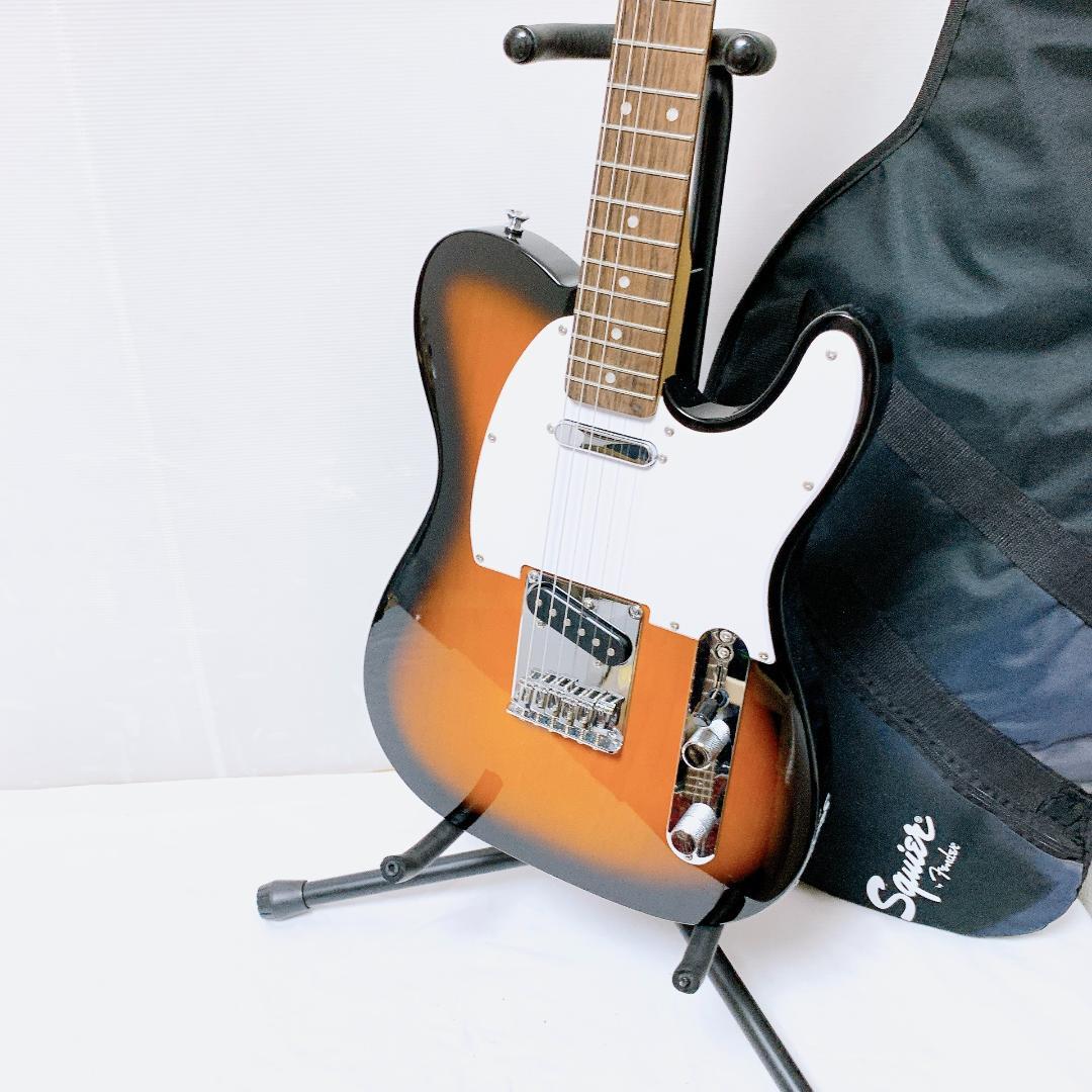 美品 Squier スクワイヤー Telecaster テレキャス サンバースト