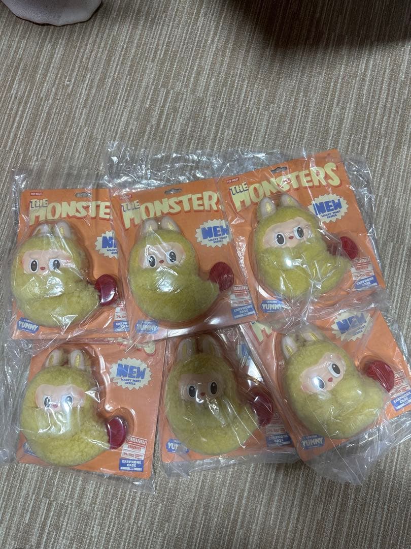 ラブブ イヤホンケース エビラブブ Wacky Mart Series