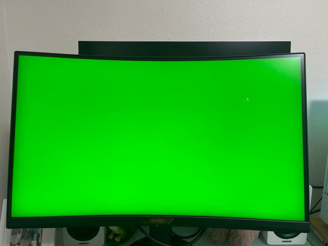 AORUS GIGABYTE CV27Q WQHD ゲーミングモニター