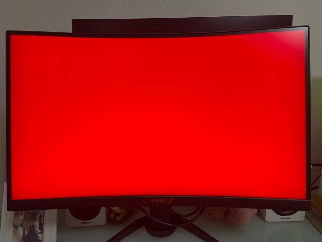 AORUS GIGABYTE CV27Q WQHD ゲーミングモニター