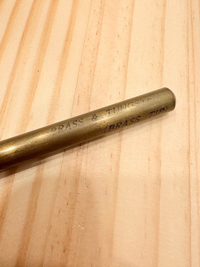 コントラバス用エンドピン(真鍮&タングステン)