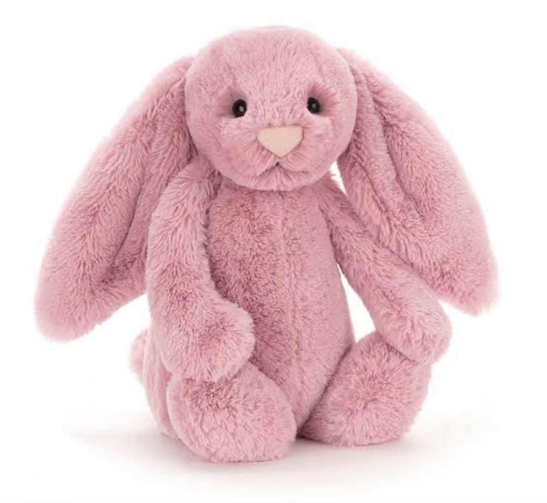 ぬいぐるみ  Medium Bashful Tulip Pink Bunny
