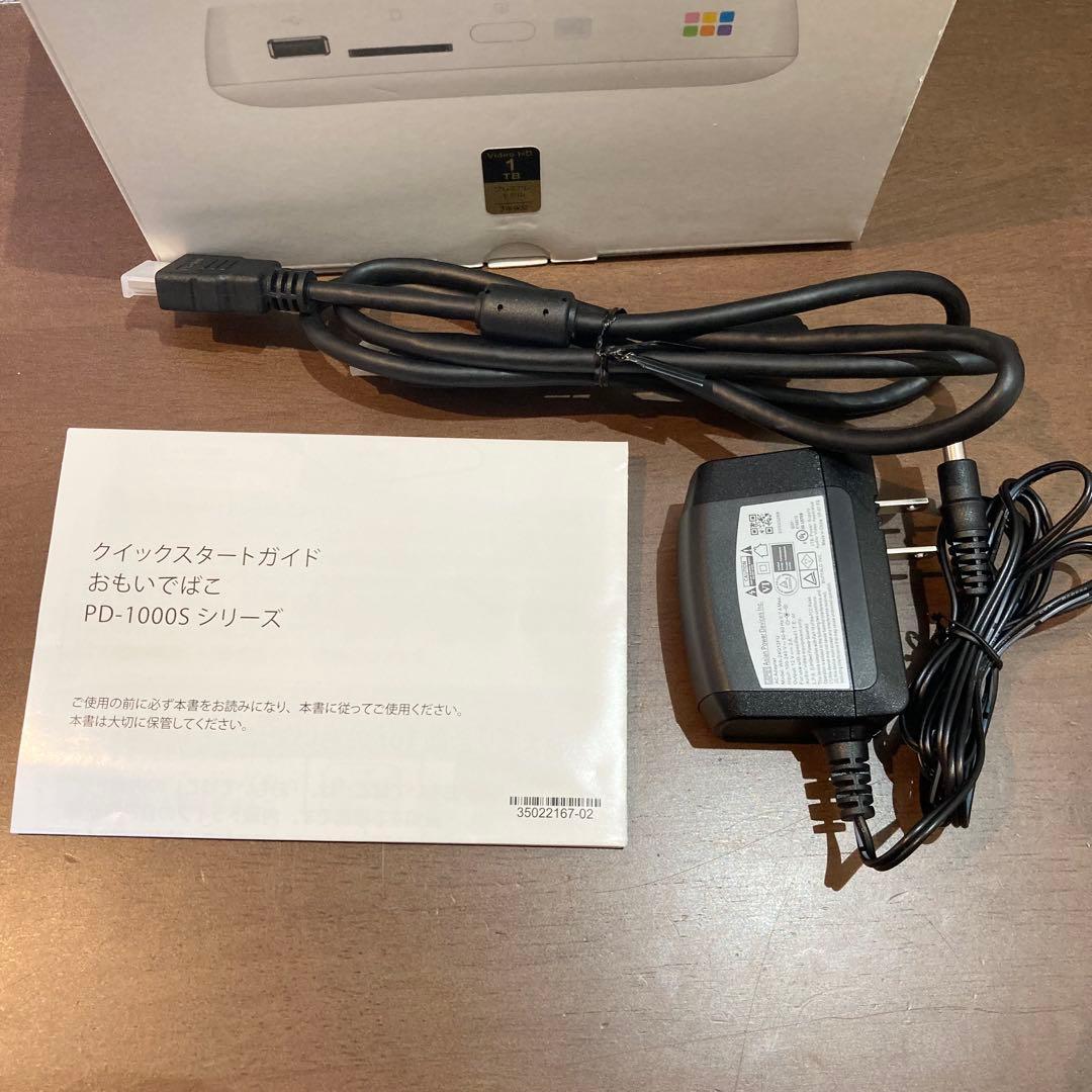 ★Aランク★ BUFFALO おもいでばこ 1TB PD-1000S 11ac