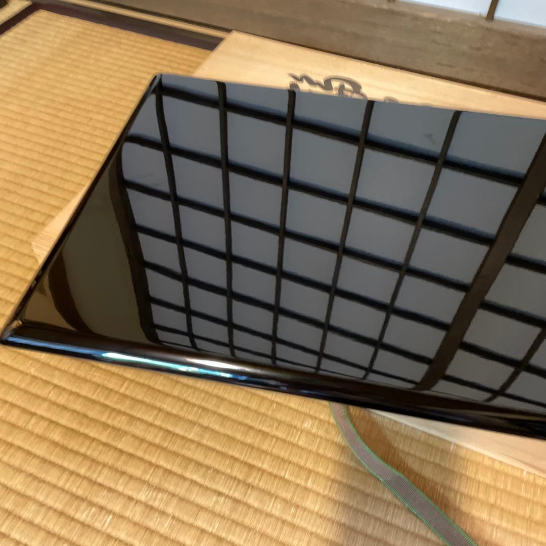 茶道具 「輪島塗」塗師【雅峰】(作)『蛤型 長板』1枚です。