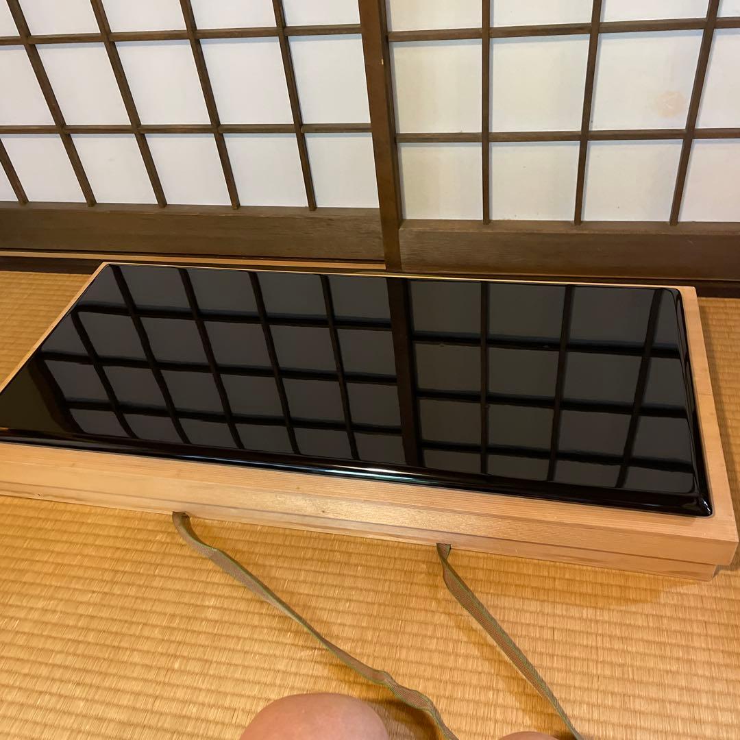 茶道具 「輪島塗」塗師【雅峰】(作)『蛤型 長板』1枚です。