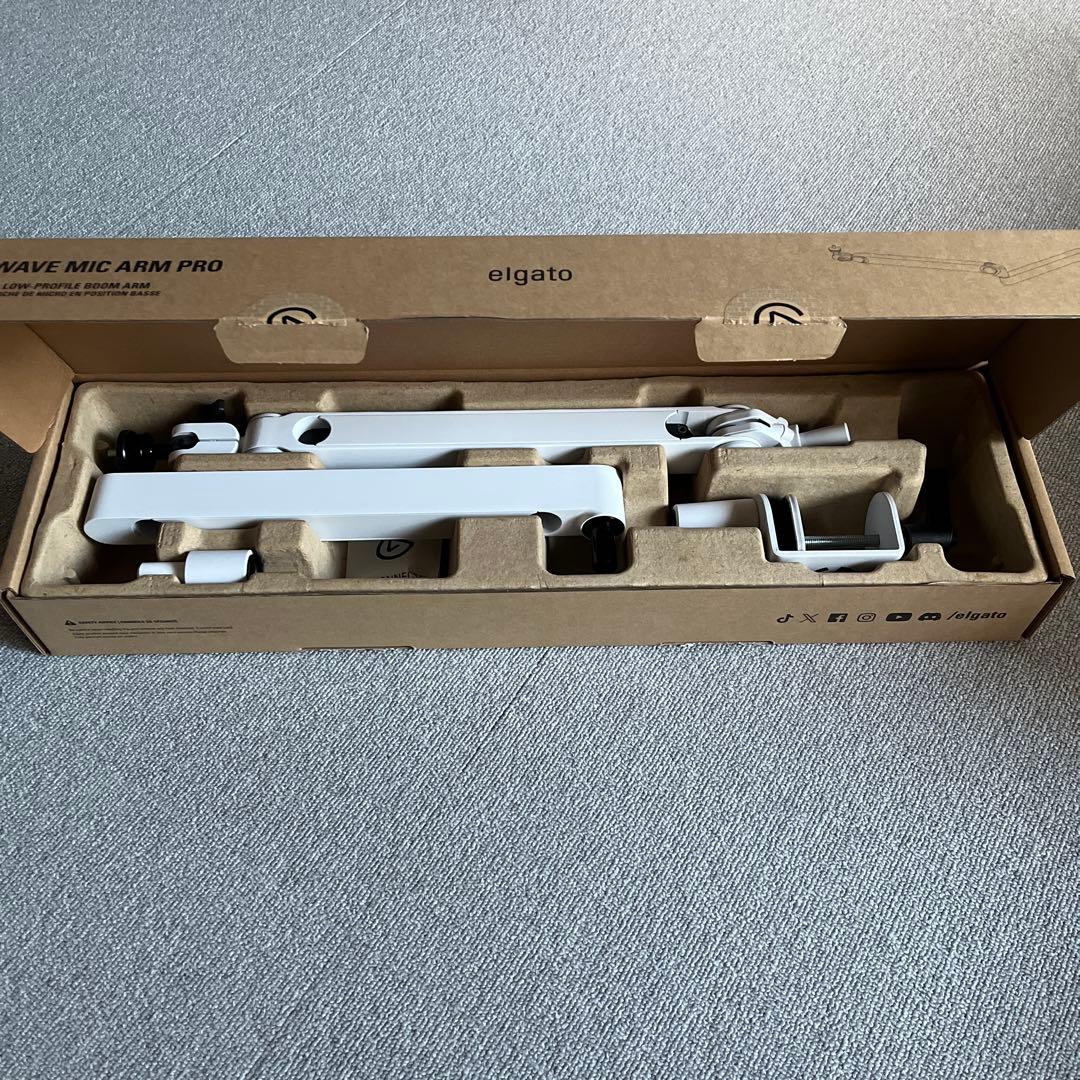 配信機器・PA機器・レコーディング機器 Elgato Wave Mic Arm Pro