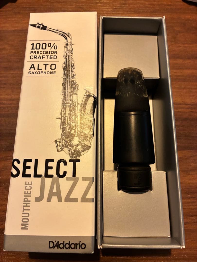 D'Addario Select Jazz アルトサックス用マウスピース　D6M