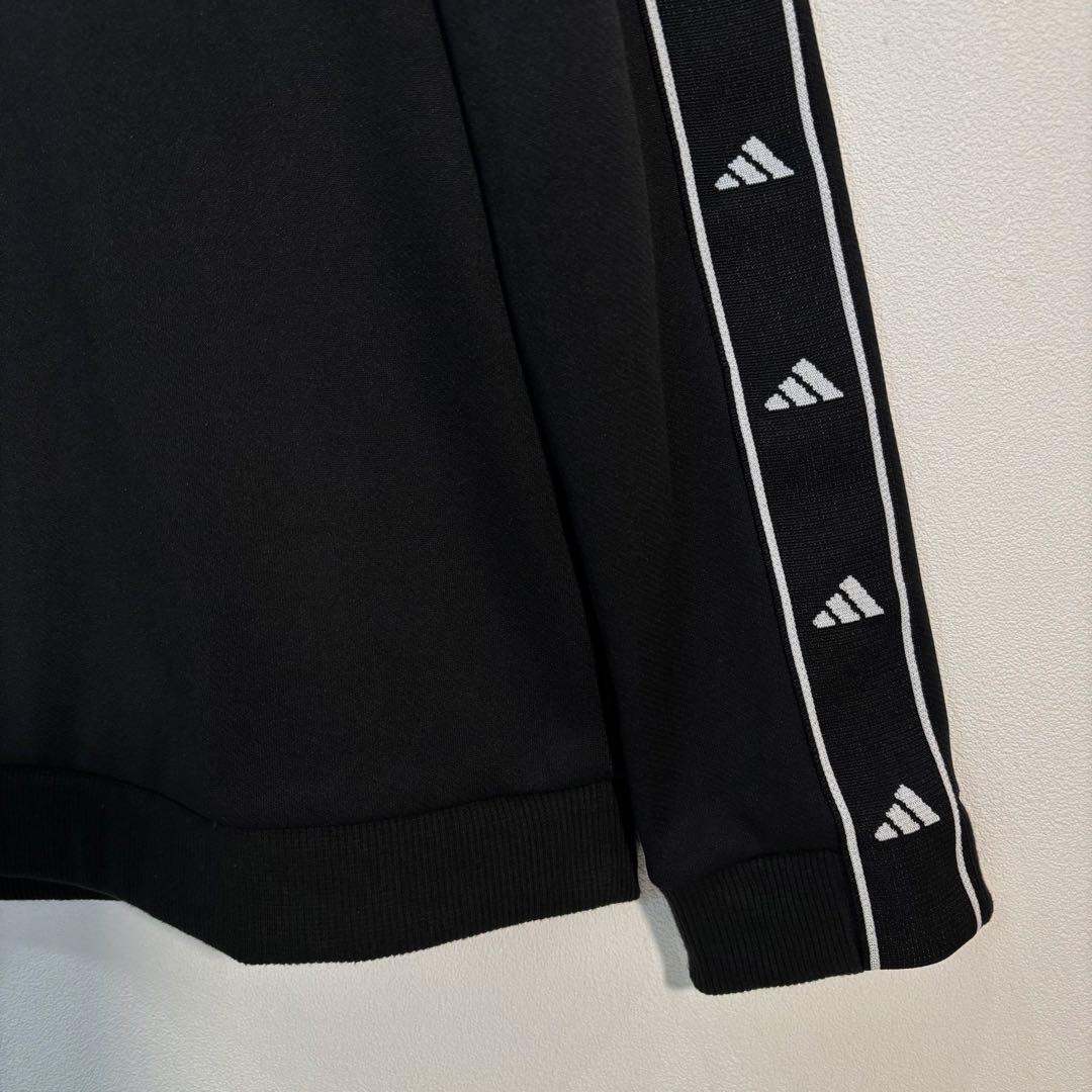 専用様…未使用　adidas ゴルフ　バイカラーセットアップ　フリース　裏起毛