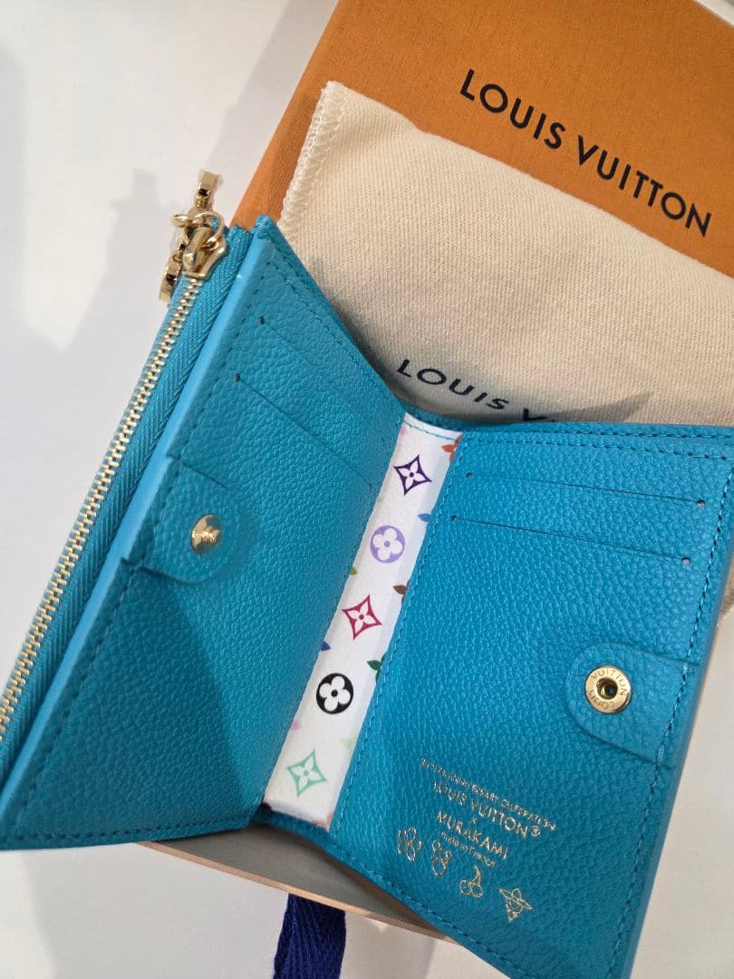 LOUIS VUITTON ×村上隆コラボ ポルトフォイユ・リサ M13801