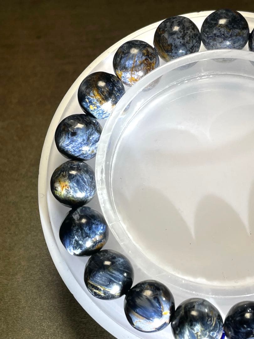 【新入荷】ブルーピーターサイトブレス10㎜（新品未使用）油絵　シャトヤンシー