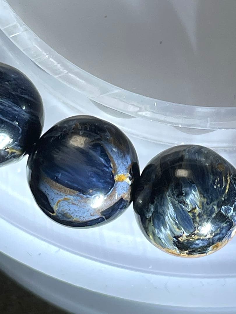 【新入荷】ブルーピーターサイトブレス10㎜（新品未使用）油絵　シャトヤンシー