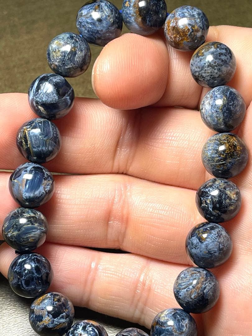 【新入荷】ブルーピーターサイトブレス10㎜（新品未使用）油絵　シャトヤンシー