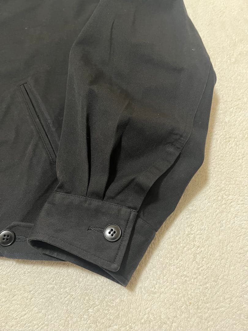 形◎ フランス製　agnes b. スイングトップ　2 ブラック　八の字ポケット