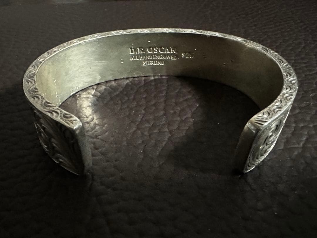 FUNNY D.E. OSCAR スターリングシルバー バングル