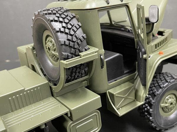 WPL B36-3 1/16 6WDミリタリー トレーラー 技術基準適合証明済