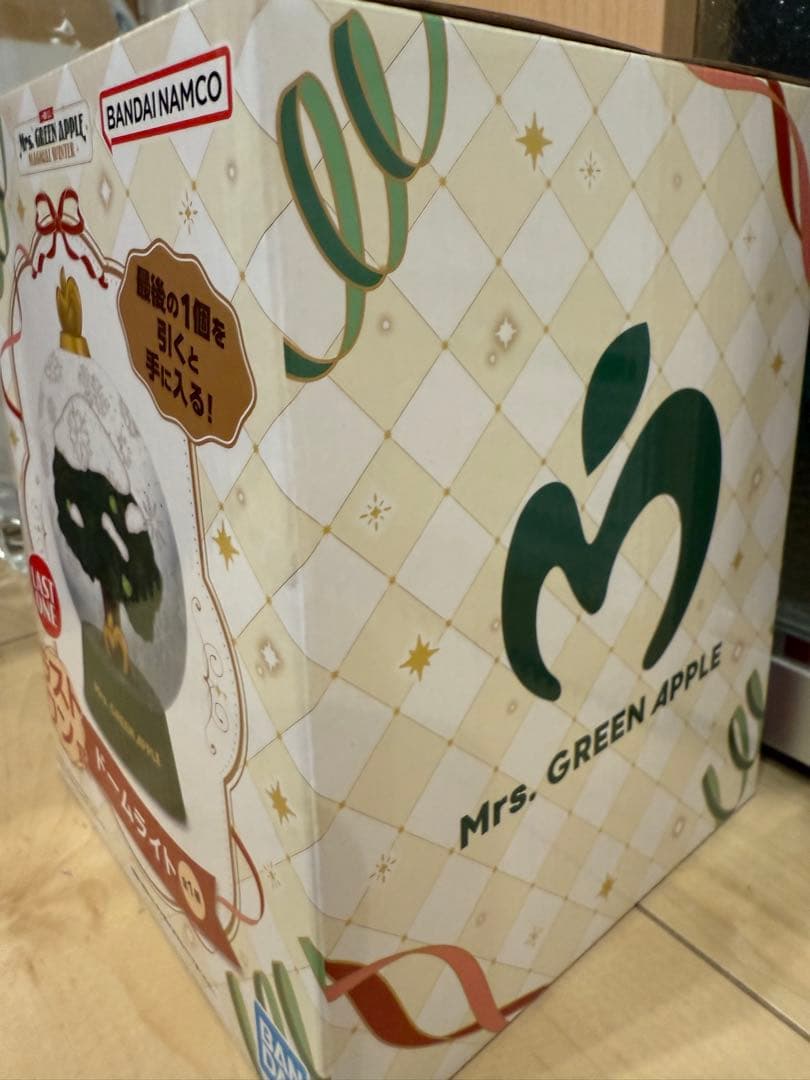 ミセスグリーンアップル　一番くじ　ラストワン賞　ドームライト