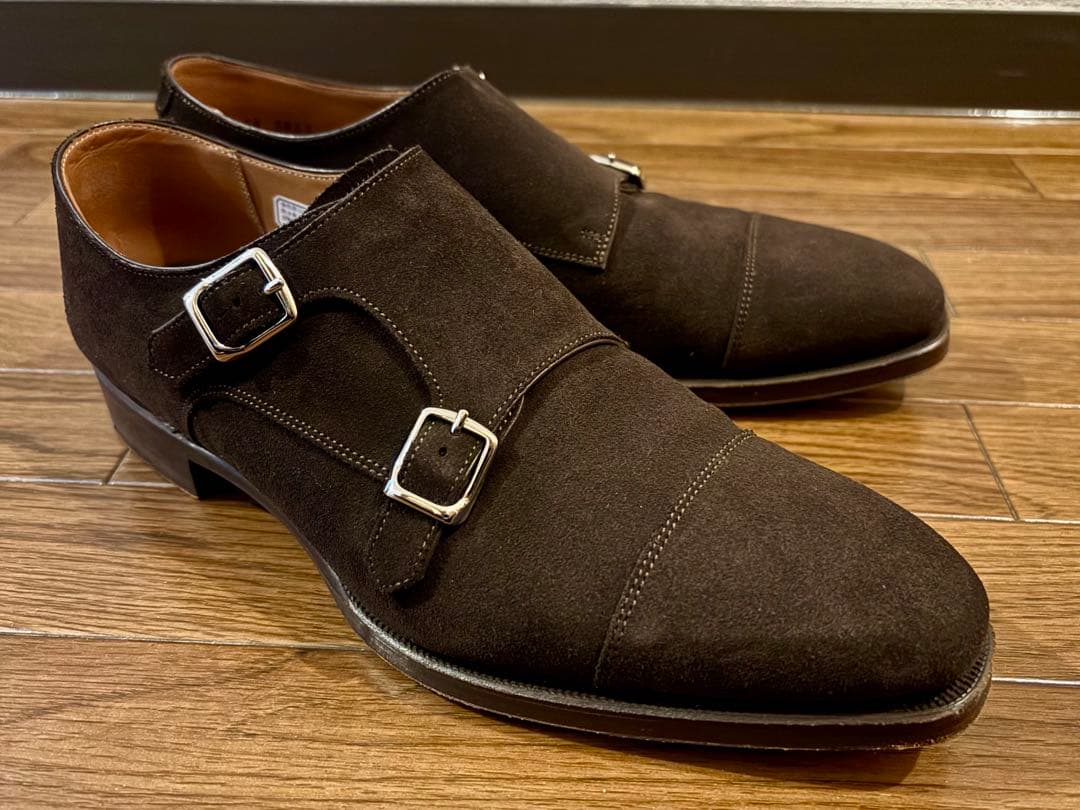 REGAL TOKYO リーガルトーキョー ダブルモンクスエード 25㎝