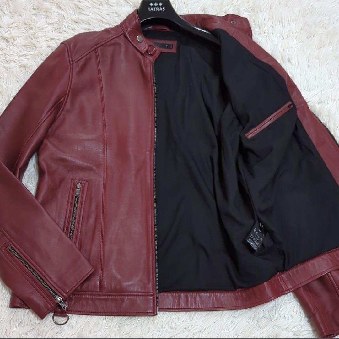 美品　Liugoo Leathers リューグーレザー　シングルライダー羊革3L