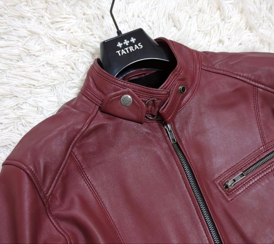 美品　Liugoo Leathers リューグーレザー　シングルライダー羊革3L