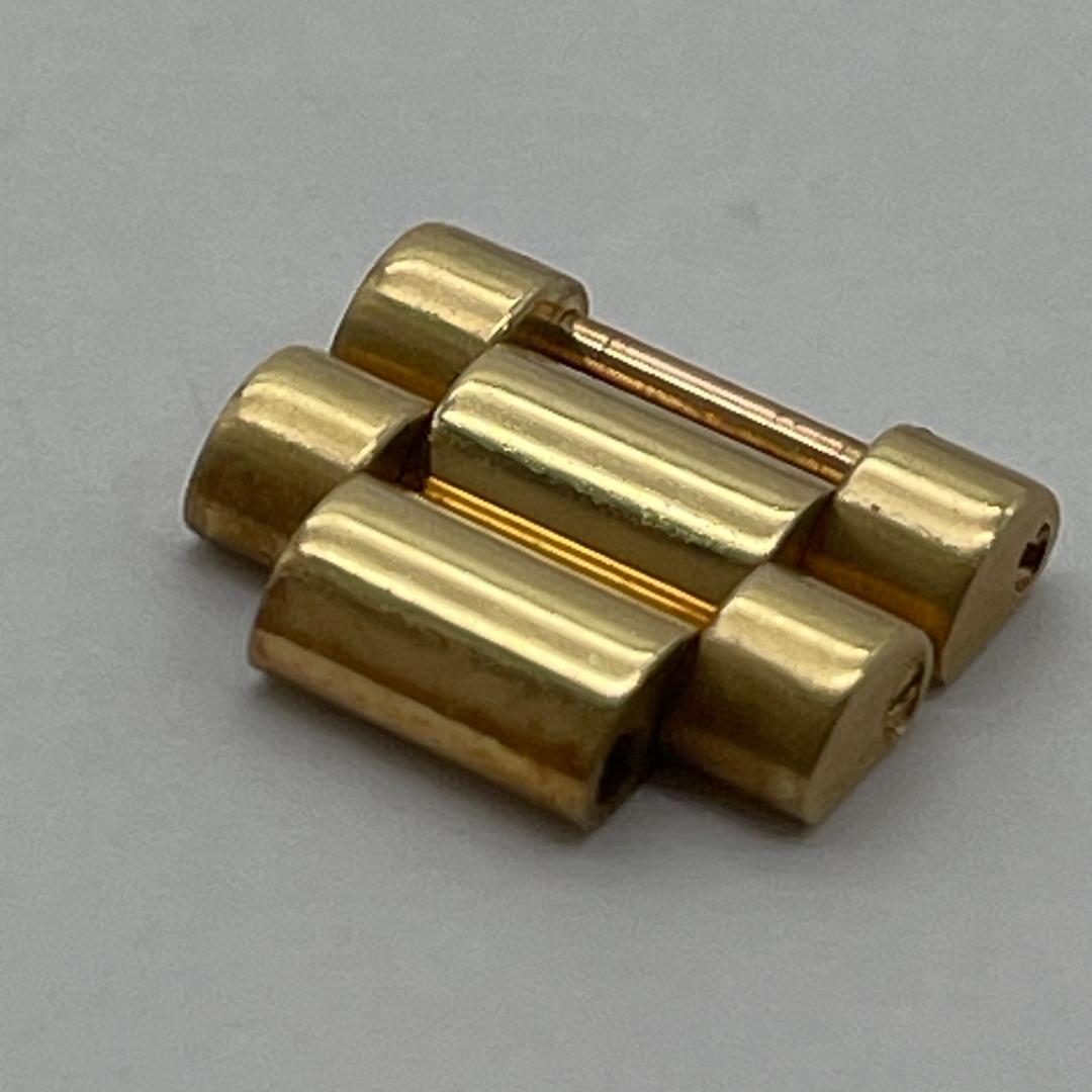 ロレックス　2コマ プレジデントブレスレット 時計部品 K18YG　9.7ｍｍ