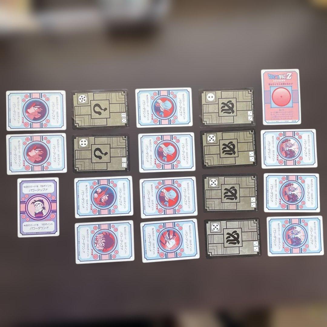 オ*ト様 【超目玉商品】【当時物】【希少品】初期のドラゴンボールカードダス19枚