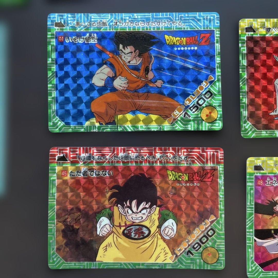 オ*ト様 【超目玉商品】【当時物】【希少品】初期のドラゴンボールカードダス19枚
