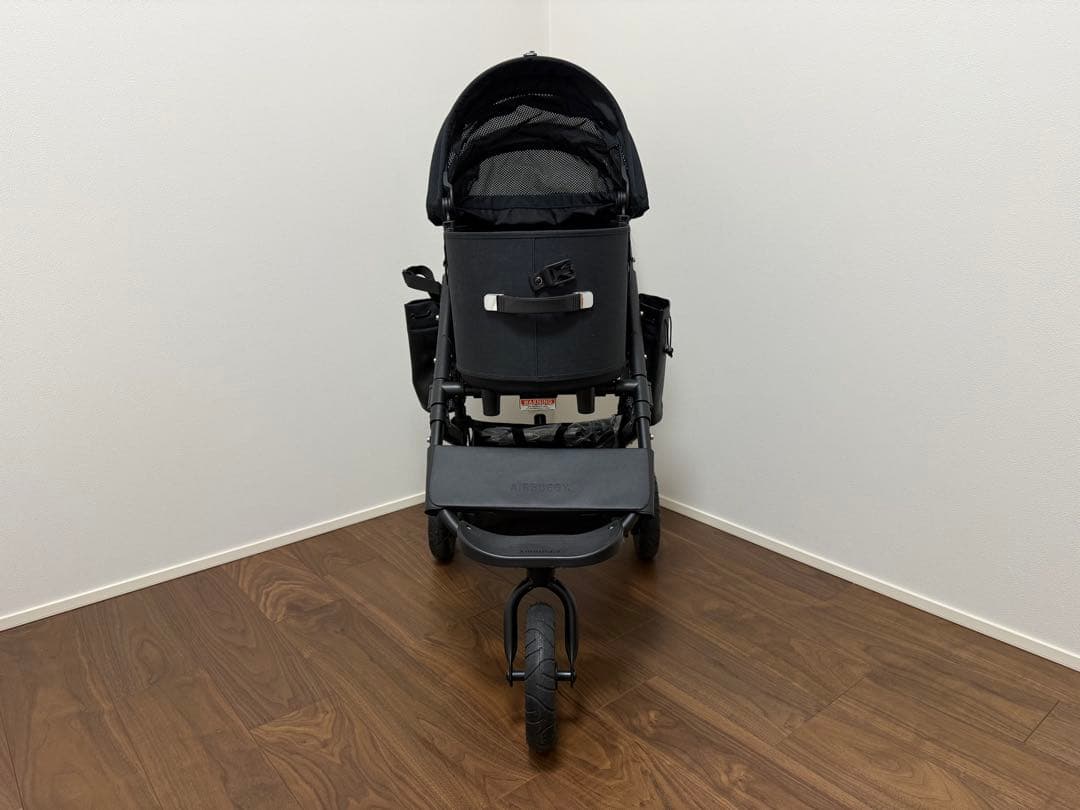 【美品】AIRBUGGY DOME3 REGULAR ブラック 屋外使用なし