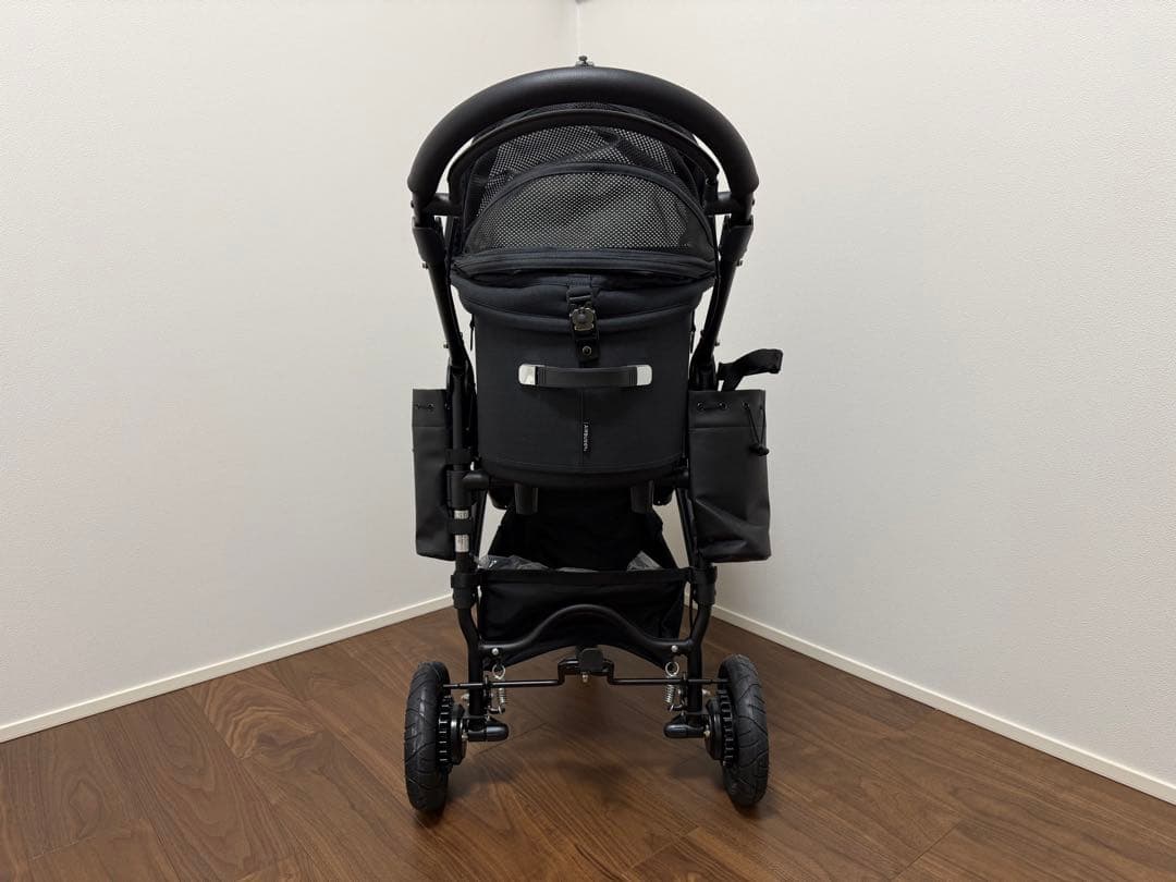 【美品】AIRBUGGY DOME3 REGULAR ブラック 屋外使用なし