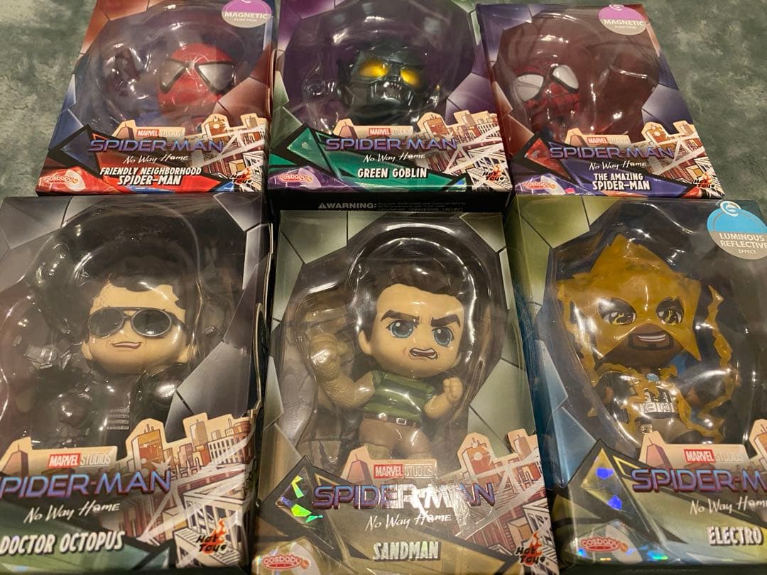 F*N様 コスベイビー　スパイダーマン フィギュア 6体セット