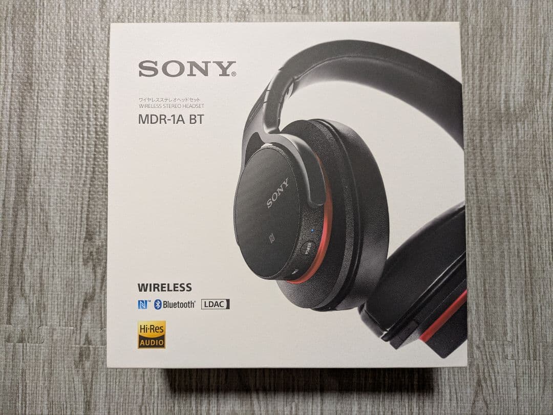 SONY ワイヤレスヘッドホン MDR-1A BT